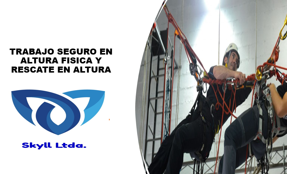 TRABAJO SEGURO EN ALTURA FISICA Y RESCATE EN ALTURA